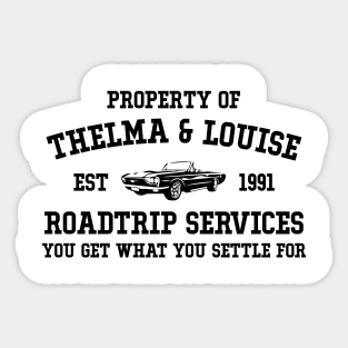 Thelma and Louise Sticker